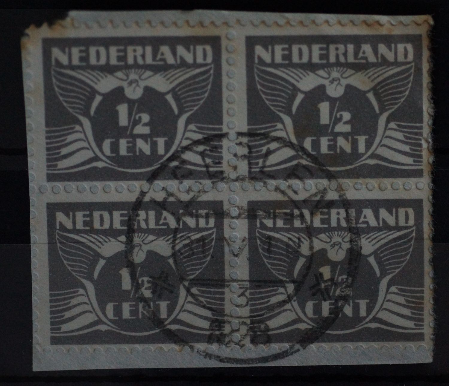 Heerlen 3 op NVPH 169 (blok)