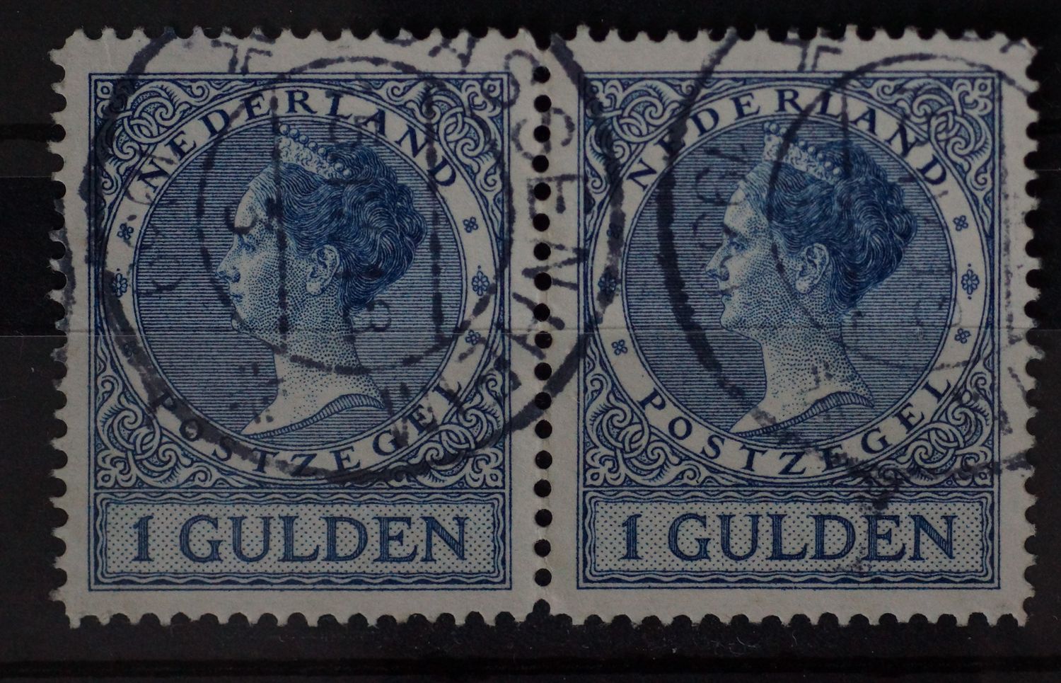 Sassenheim 3 op NVPH 163 (paar)