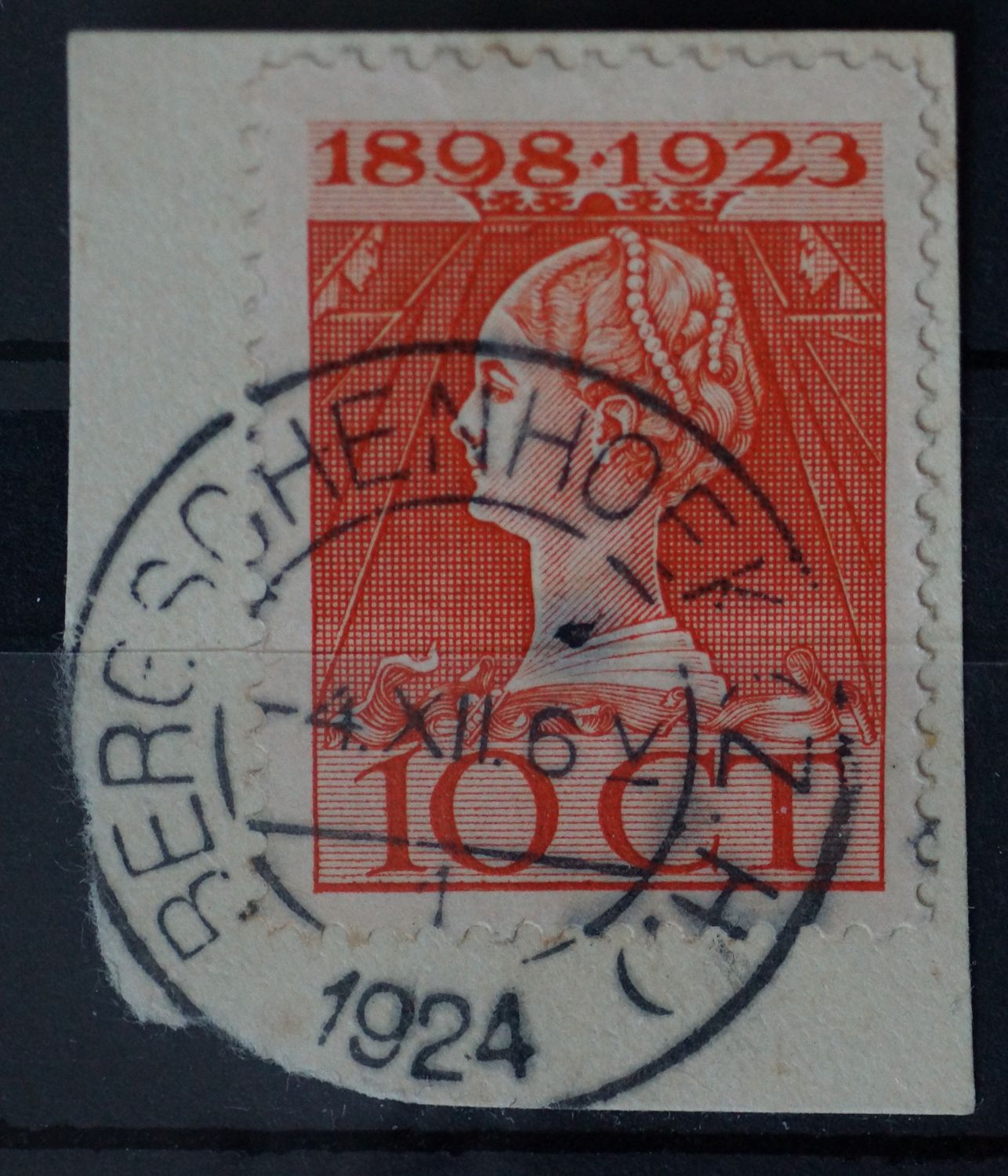 Bergschenhoek (Z.H.) 1 op NVPH 124