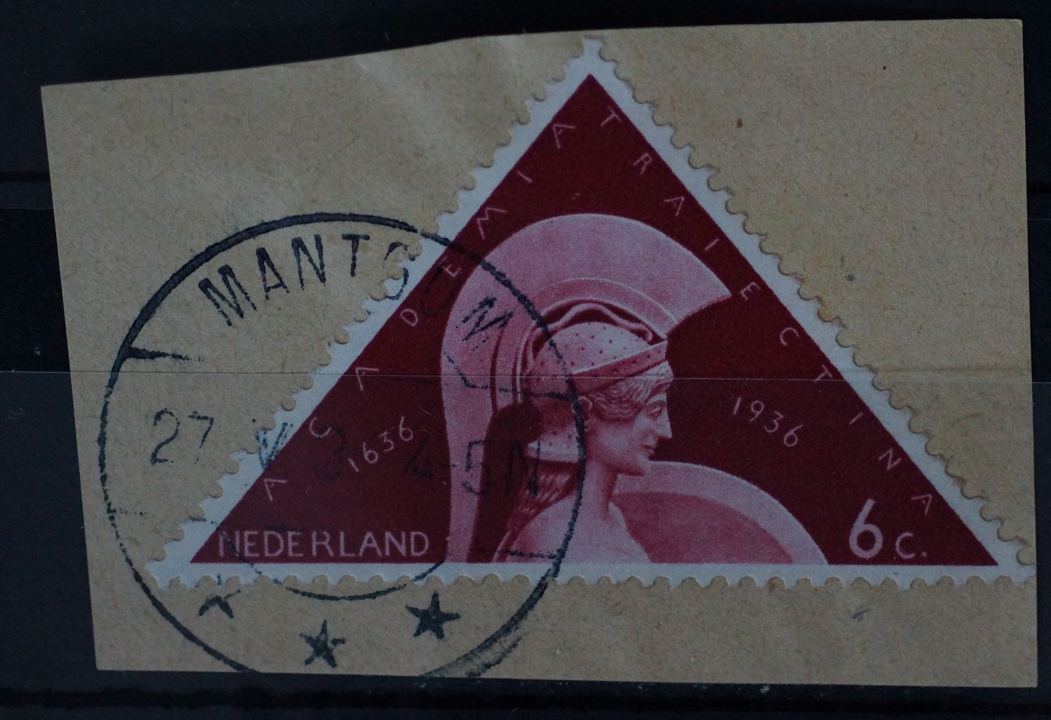 Mantgum op NVPH 287