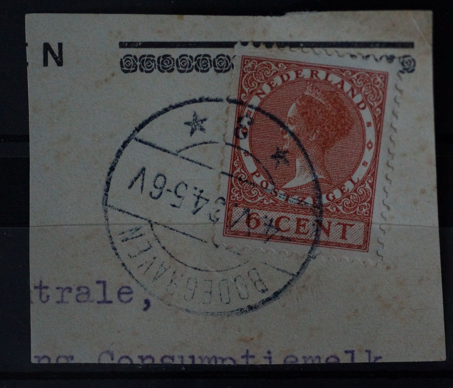 Bodegraven 3 op NVPH 178 - schaars