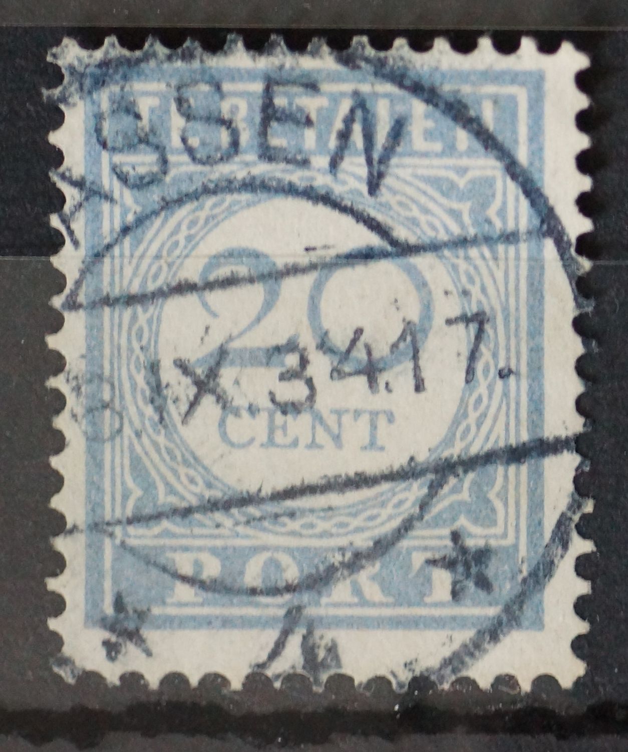 Assen 4  (Romeins) op NVPH P58 - vrij zeldzaam