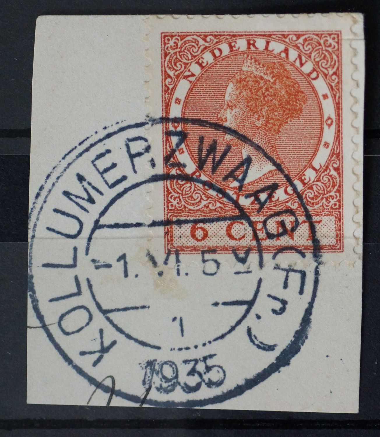 Kollumerzwaag (Fr.) 1 op NVPH 178 Kollumerzwaag (Fr.) 1 op NVPH 178