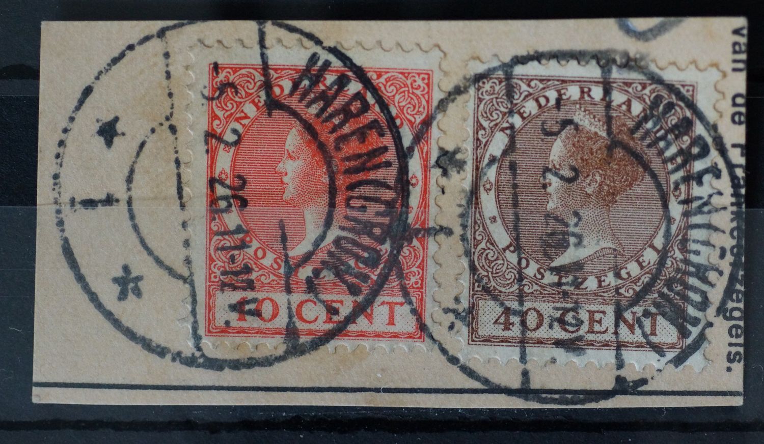 Haren (Gron.) 1 op NVPH 153 en 160