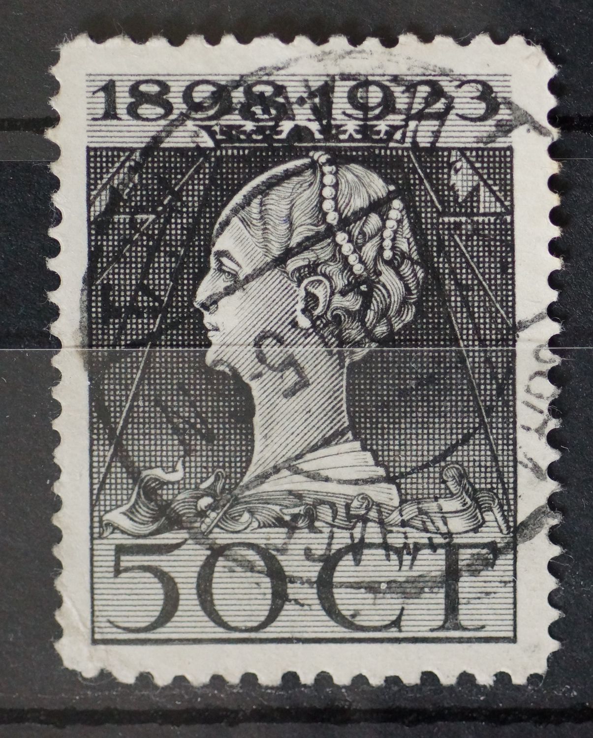 sGravenhage De la Reijkade 1 op NVPH 128 - vrij schaars