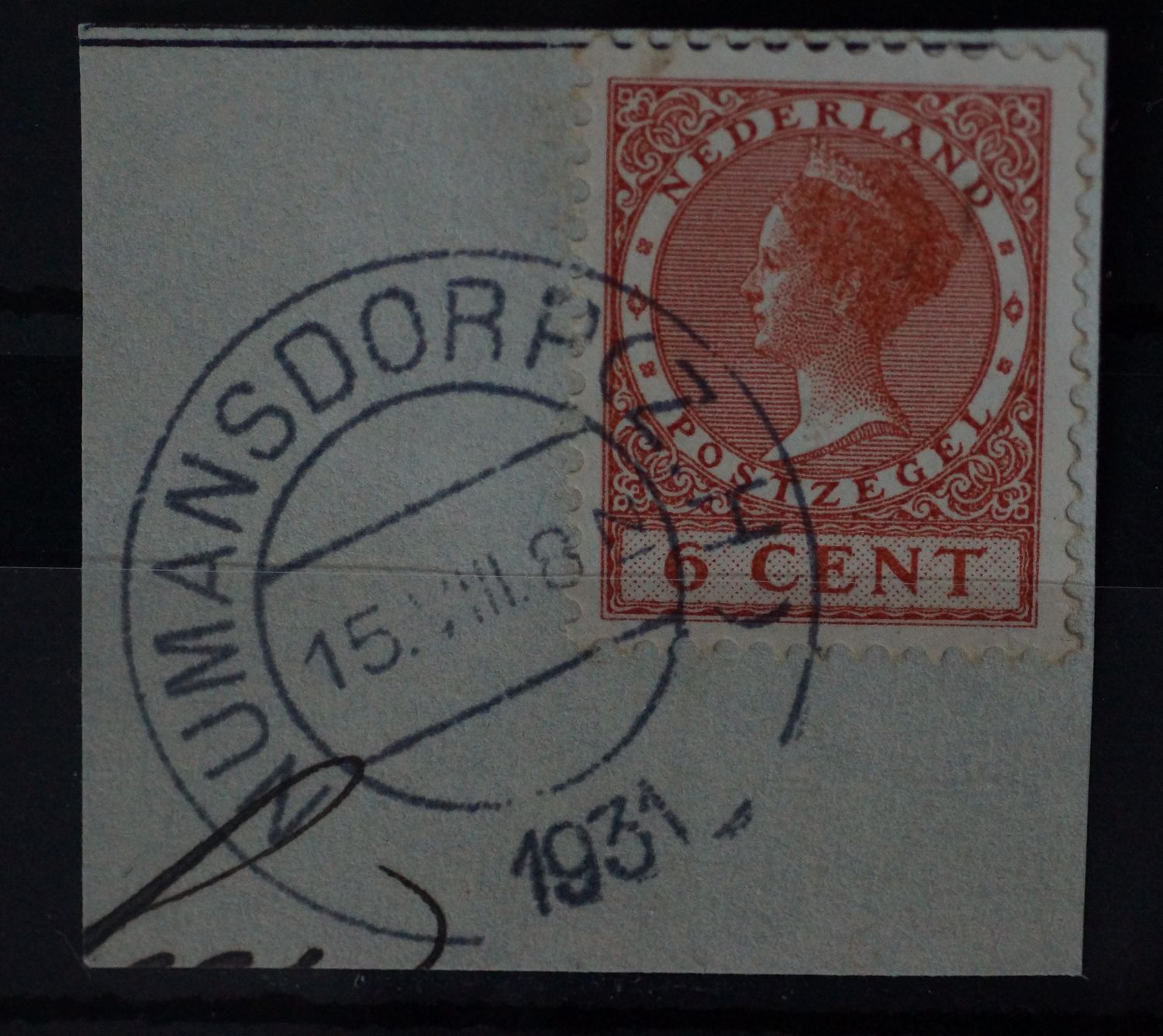 Numansdorp (Z.H.) op NVPH 178 Numansdorp (Z.H.) op NVPH 178