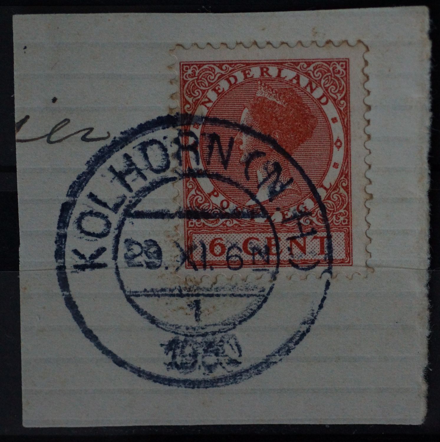 Kolhorn (N.H.) 1 op NVPH 178