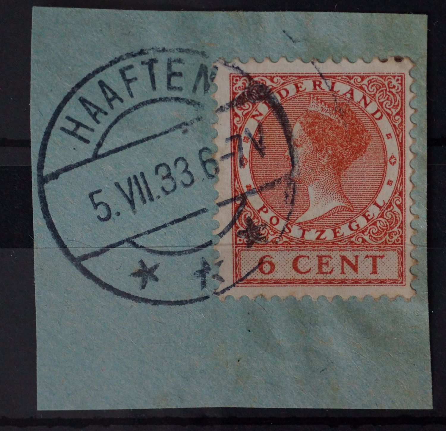 Haaften op NVPH 178 Haaften op NVPH 178