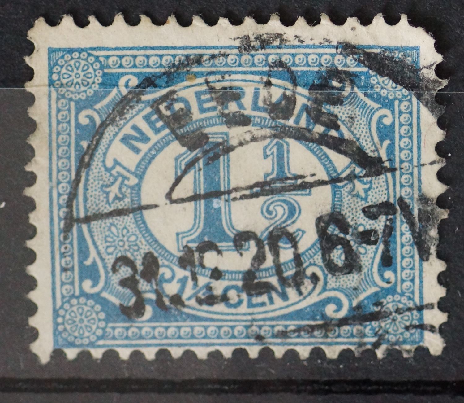Eede (Zeeland) op NVPH 52 - schaars