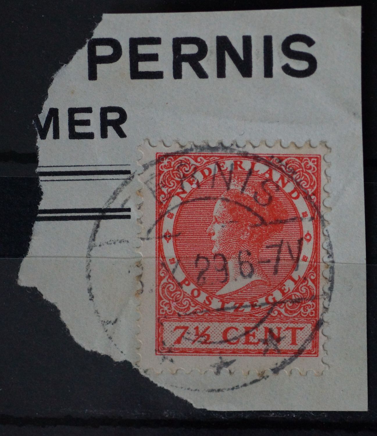 Pernis op NVPH 179