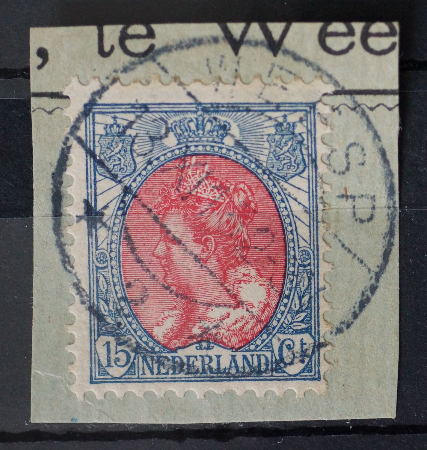 Weesp 2 op NVPH 65 - vrij zeldzaam Weesp 2 op NVPH 65 - vrij zeldzaam