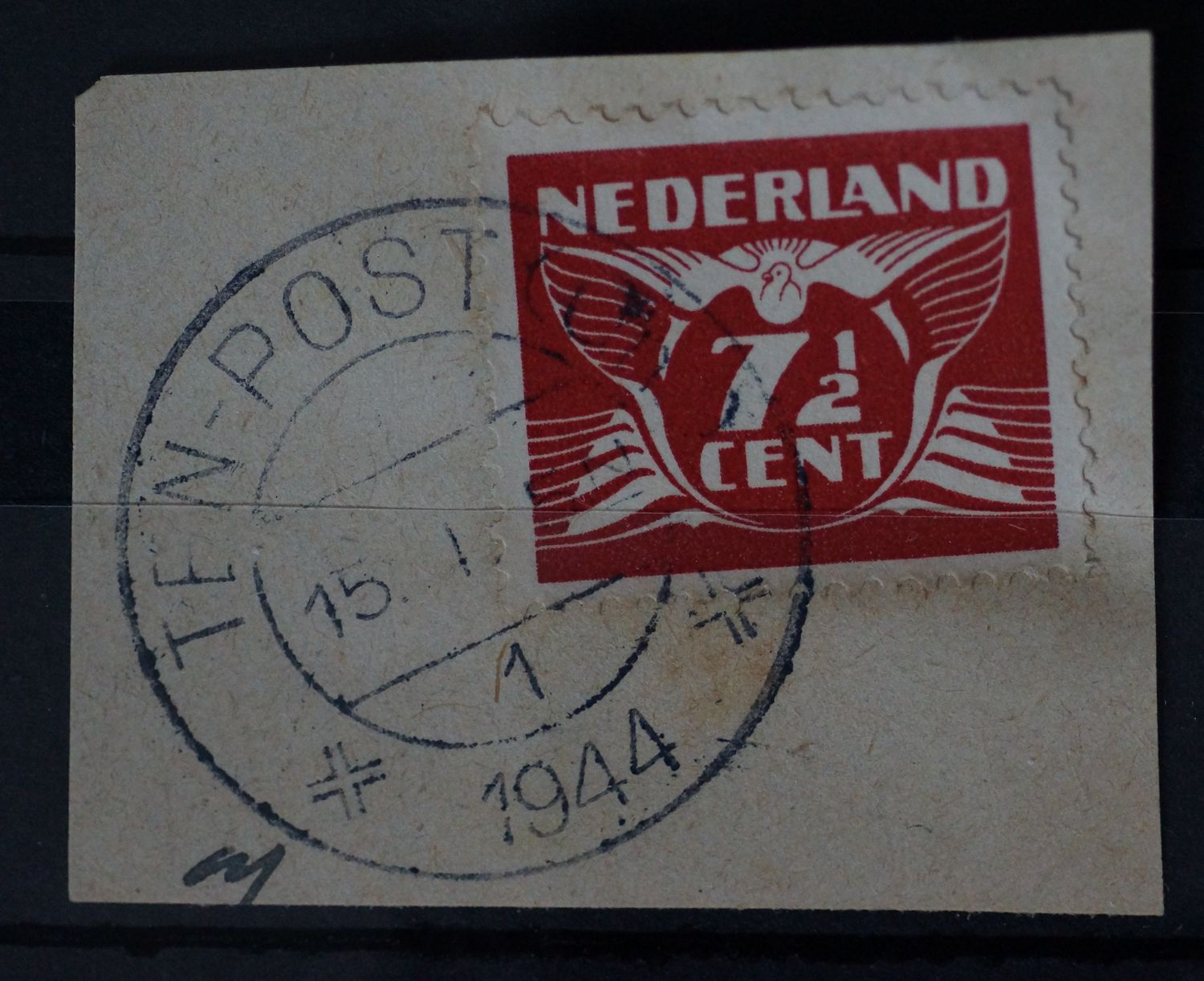 Ten-Post (Gn.) 1 op NVPH 381
