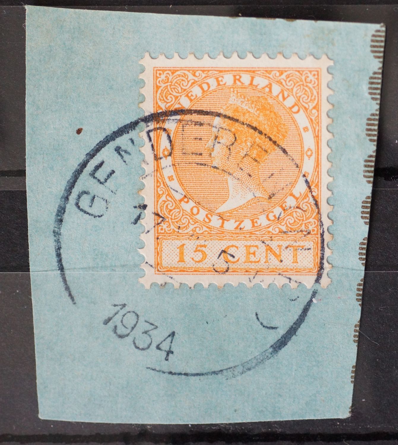 Genderen (N.B.) 1 op NVPH 187