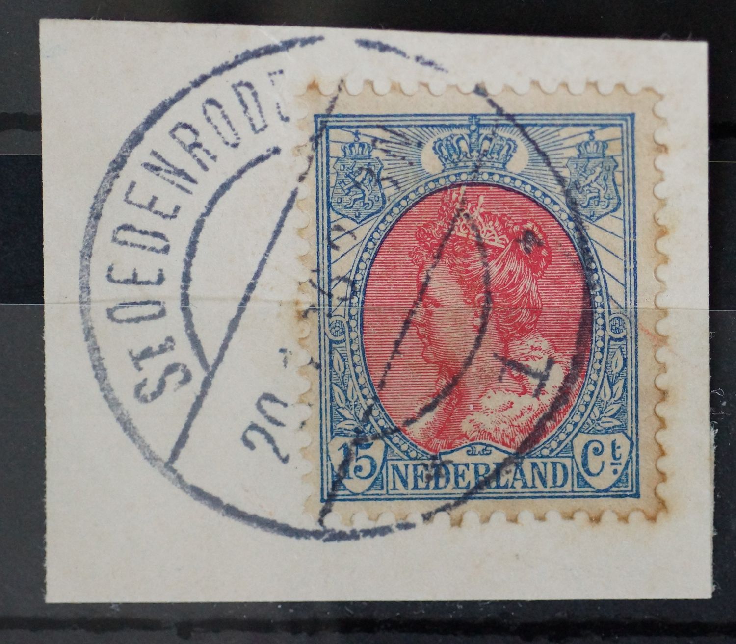 St. Oedenrode 1 op NVPH 65 St. Oedenrode 1 op NVPH 65