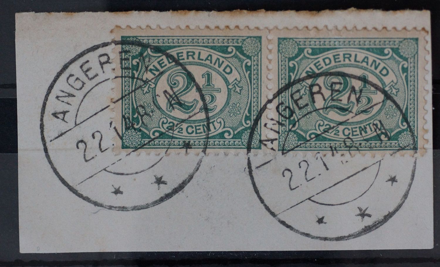 Angeren op NVPH 55 (paar)