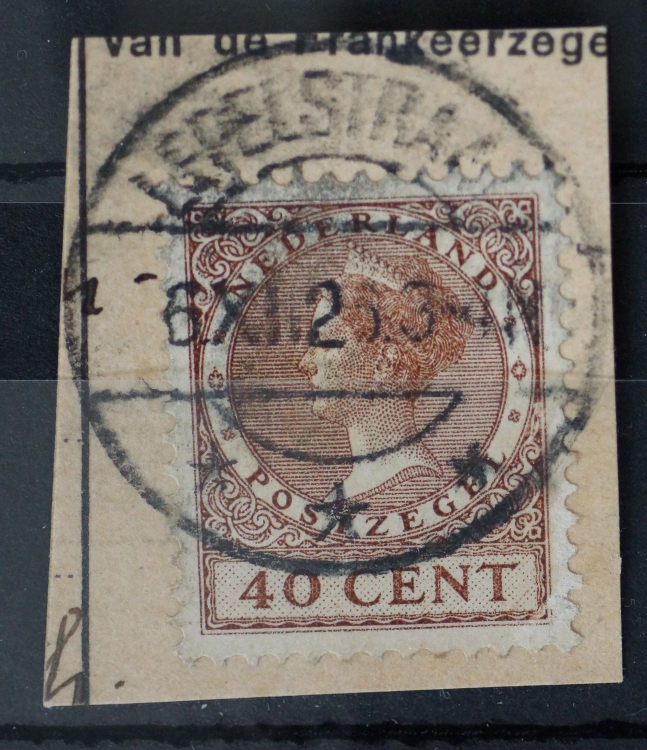Lepelstraat op NVPH 160