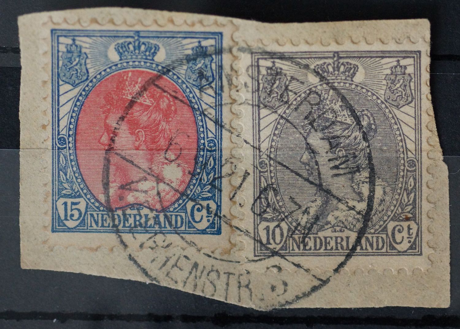 Amsterdam v. Eeghenstr. 3 op NVPH 62 en 65 - vrij zeldzaam Amsterdam v. Eeghenstr. 3 op NVPH 62 en 65 - vrij zeldzaam