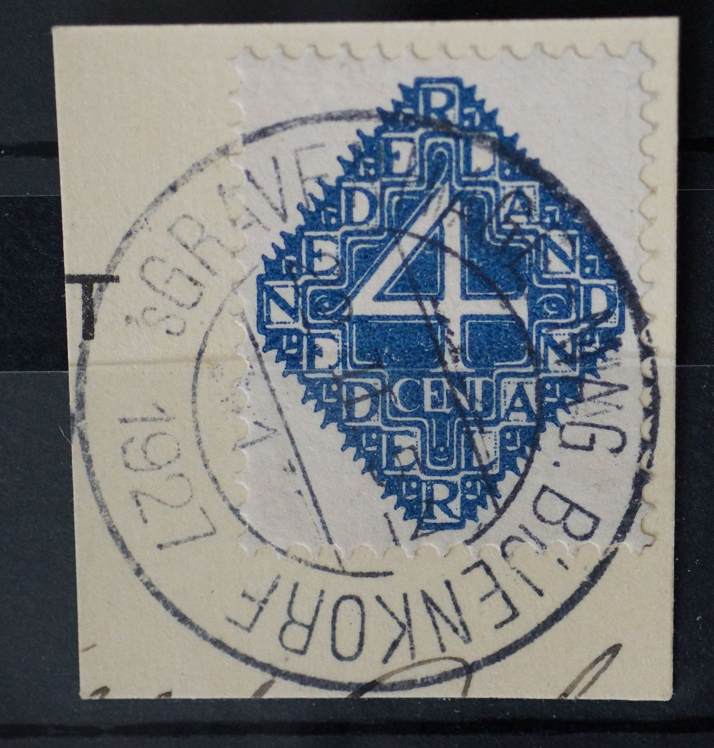 sGravenhage-Mag. Bijenkorf 1 op NVPH 113