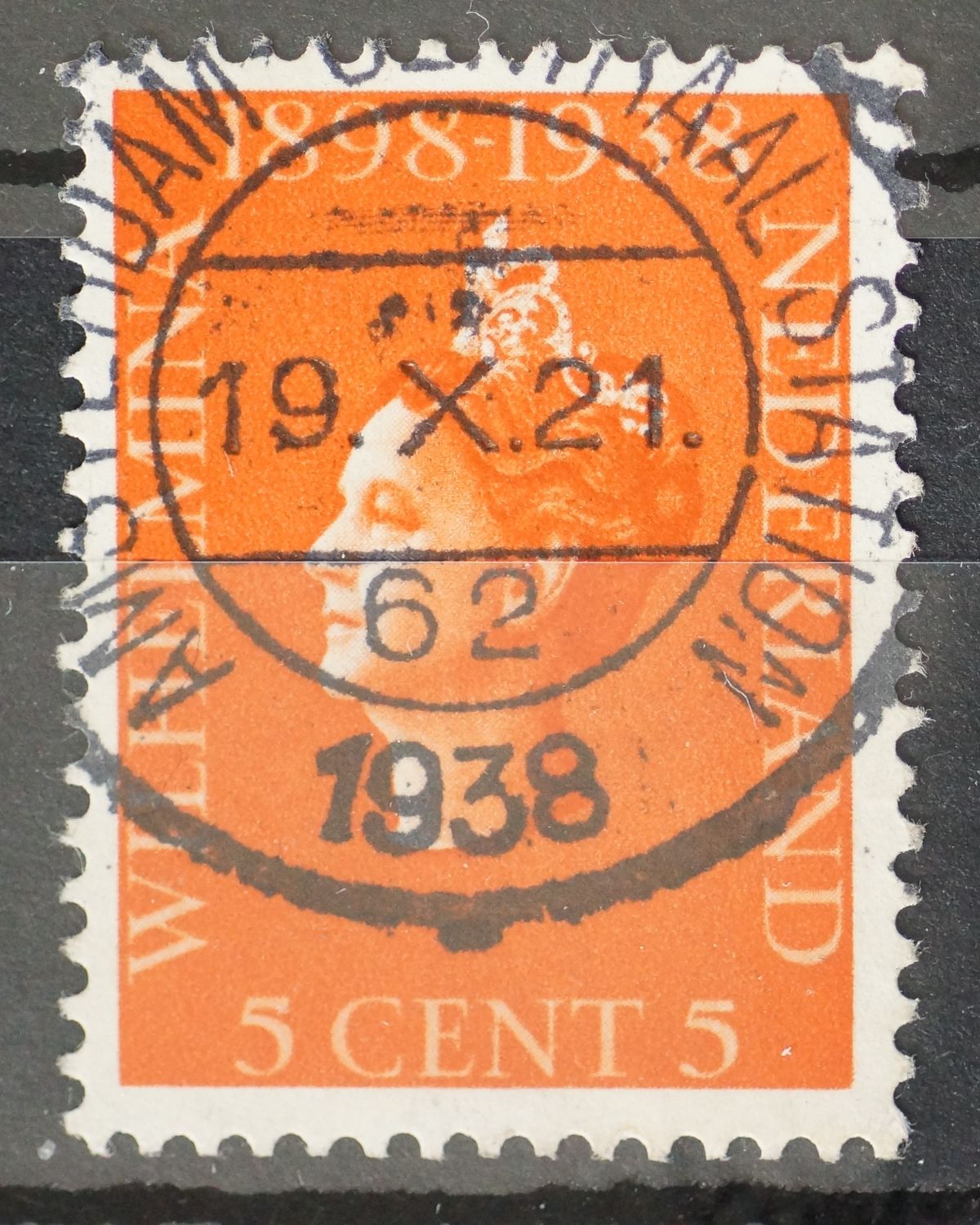 Amsterdam-Centraal Station 62 op NVPH 311