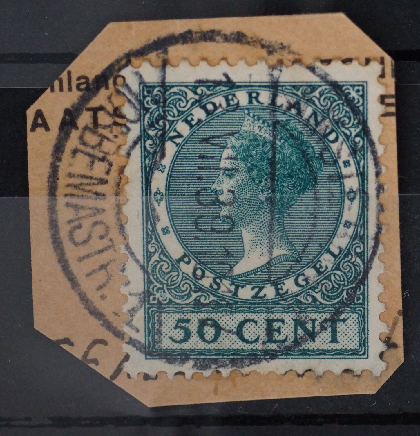 Amsterdam Hobbemastr. 1 op NVPH 197 Amsterdam Hobbemastr. 1 op NVPH 197