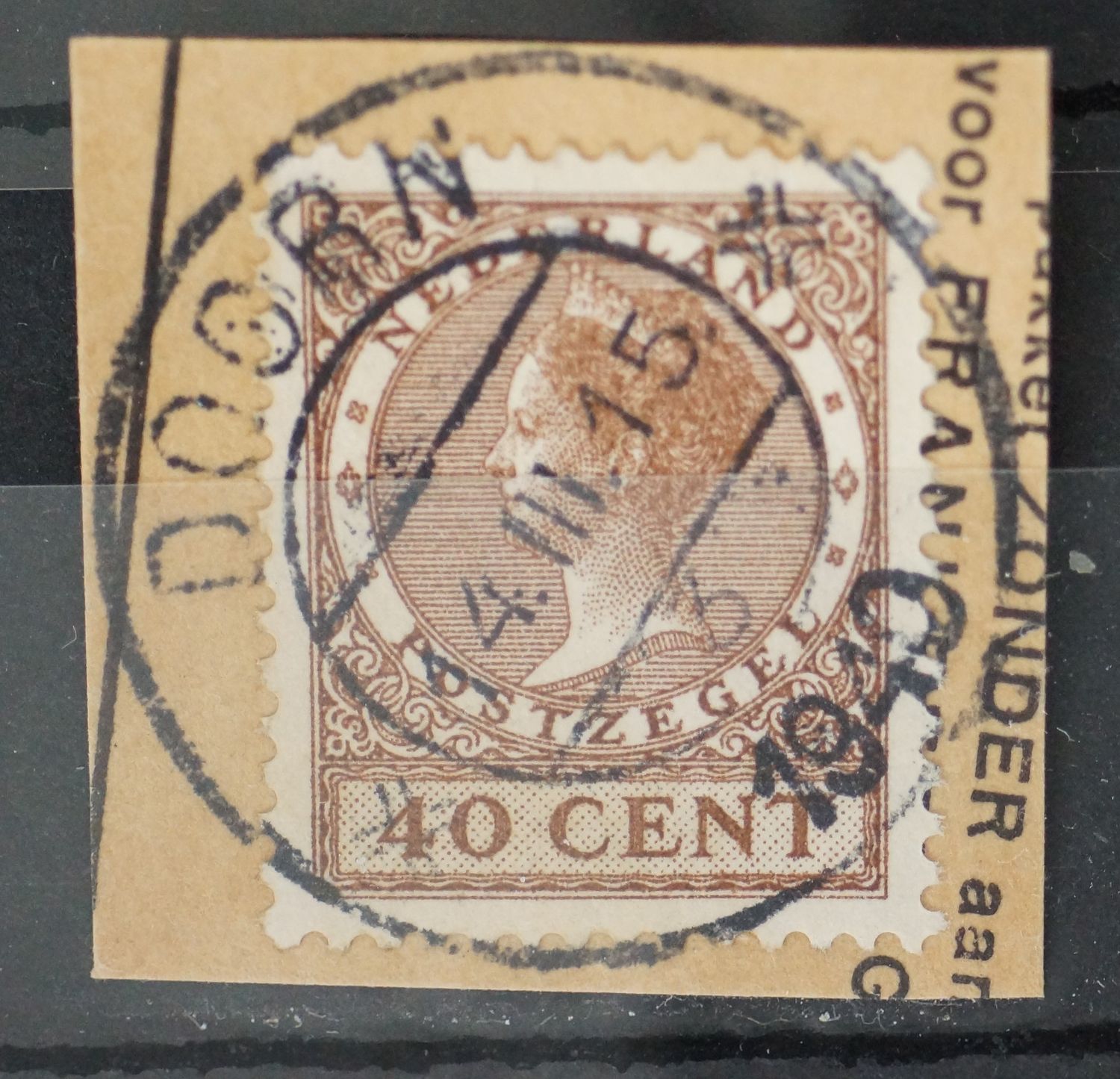 Doorn 3 op NVPH 196 Doorn 3 op NVPH 196