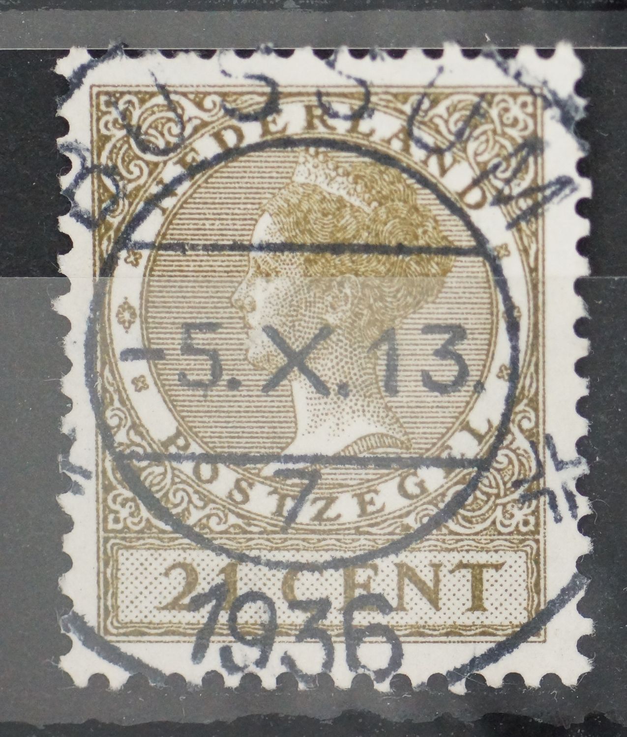 Bussum 7 op NVPH 189 Bussum 7 op NVPH 189