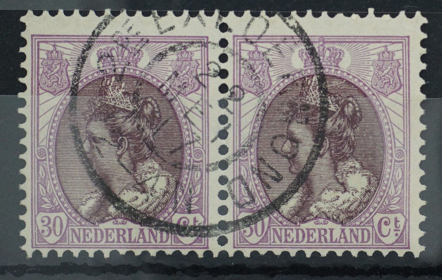 2de Exloërmond op NVPH 72 (paar) 2de Exloërmond op NVPH 72 (paar)