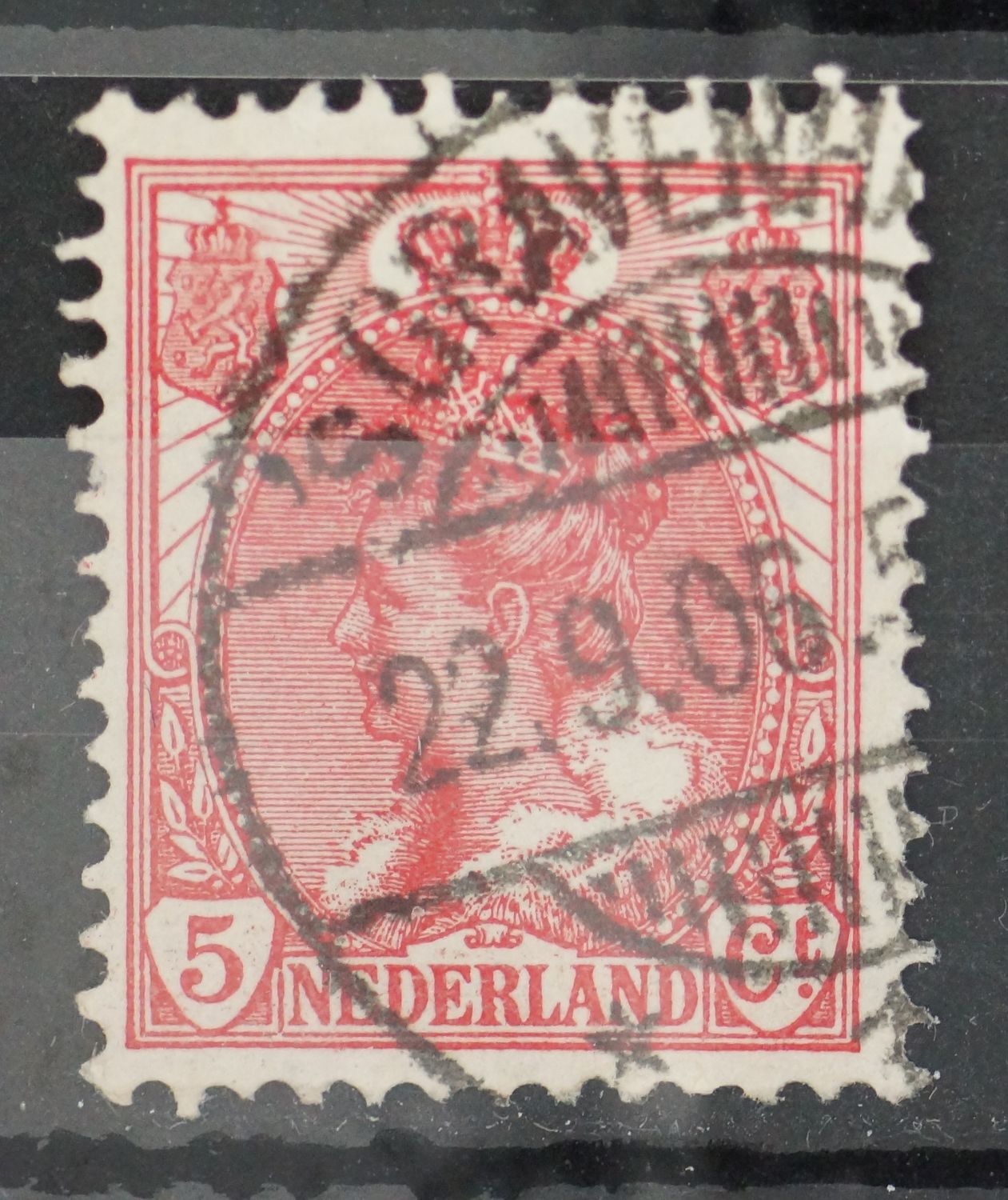 sGravenhage 1 op NVPH 60 sGravenhage 1 op NVPH 60