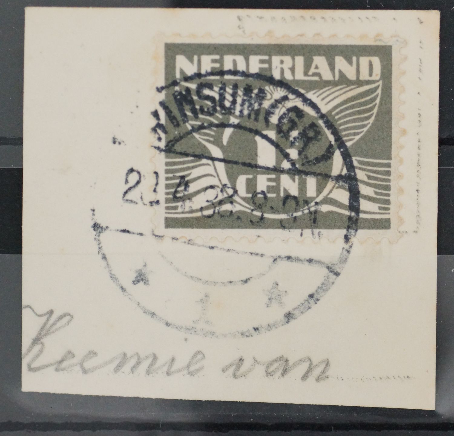 Winsum (Gr.) 1 op NVPH 172
