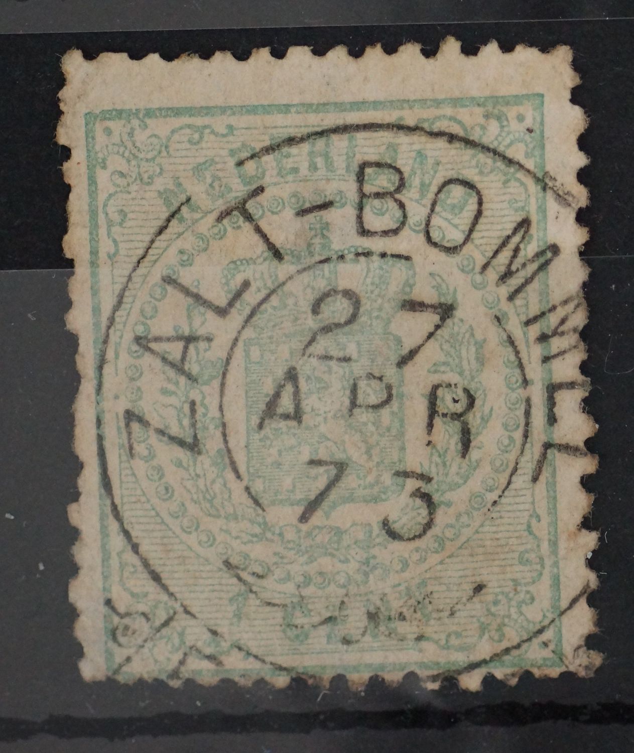 Francotakje Zalt-Bommel op NVPH 15