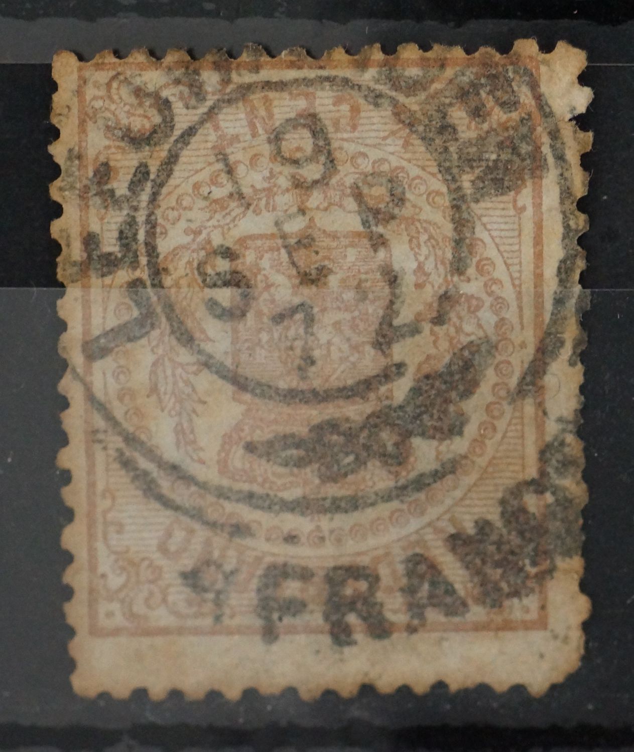 Francotakje Leeuwarden op NVPH 13