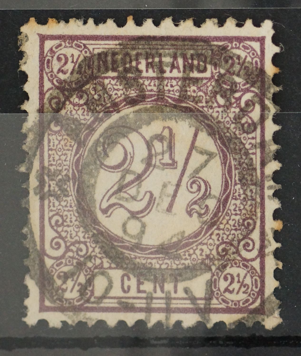 Proefstempel Amsterdam op NVPH 33