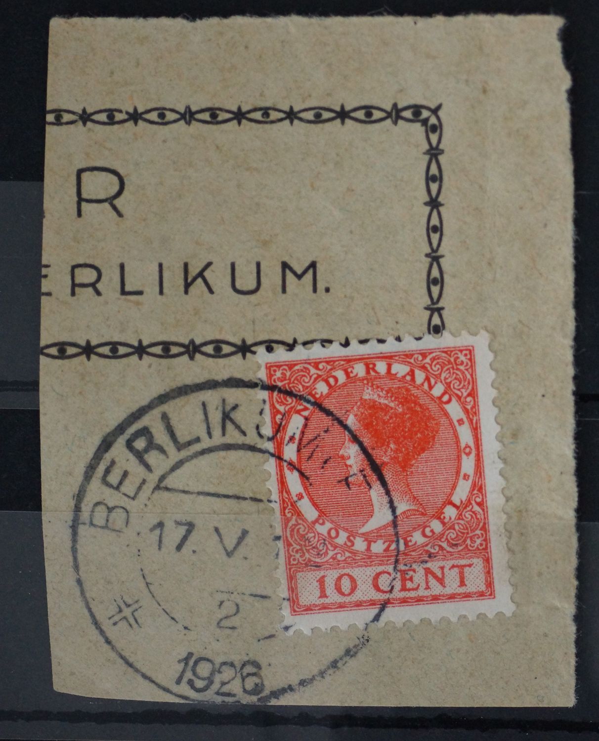 Berlikum (Fr.) 2 op NVPH 182 Berlikum (Fr.) 2 op NVPH 182