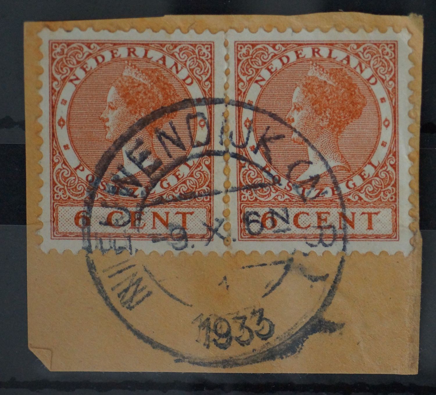 Nieuwendijk (N.B.) 1 op NVPH 178 (2x) Nieuwendijk (N.B.) 1 op NVPH 178 (2x)