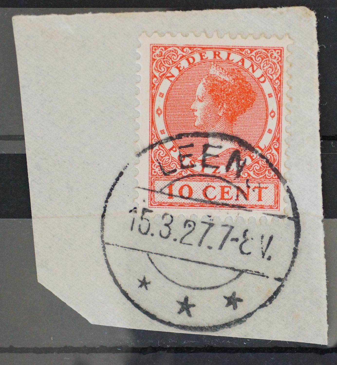 Leens op NVPH 182 Leens op NVPH 182