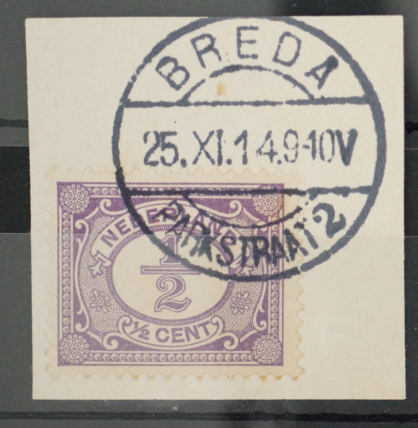 Breda Parkstraat 2 op NVPH 50
