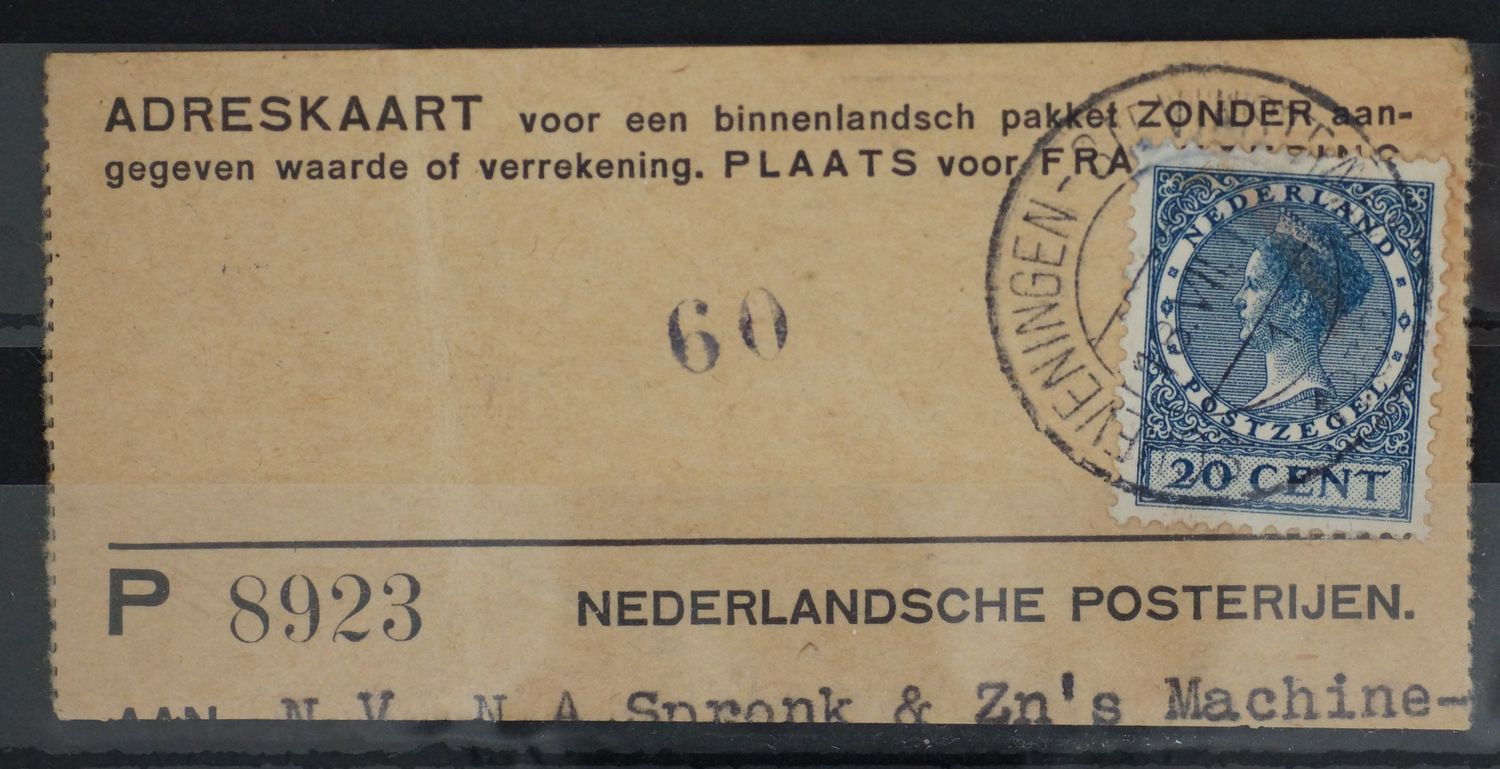 Scheveningen-Stevinstraat 1 op NVPH 188