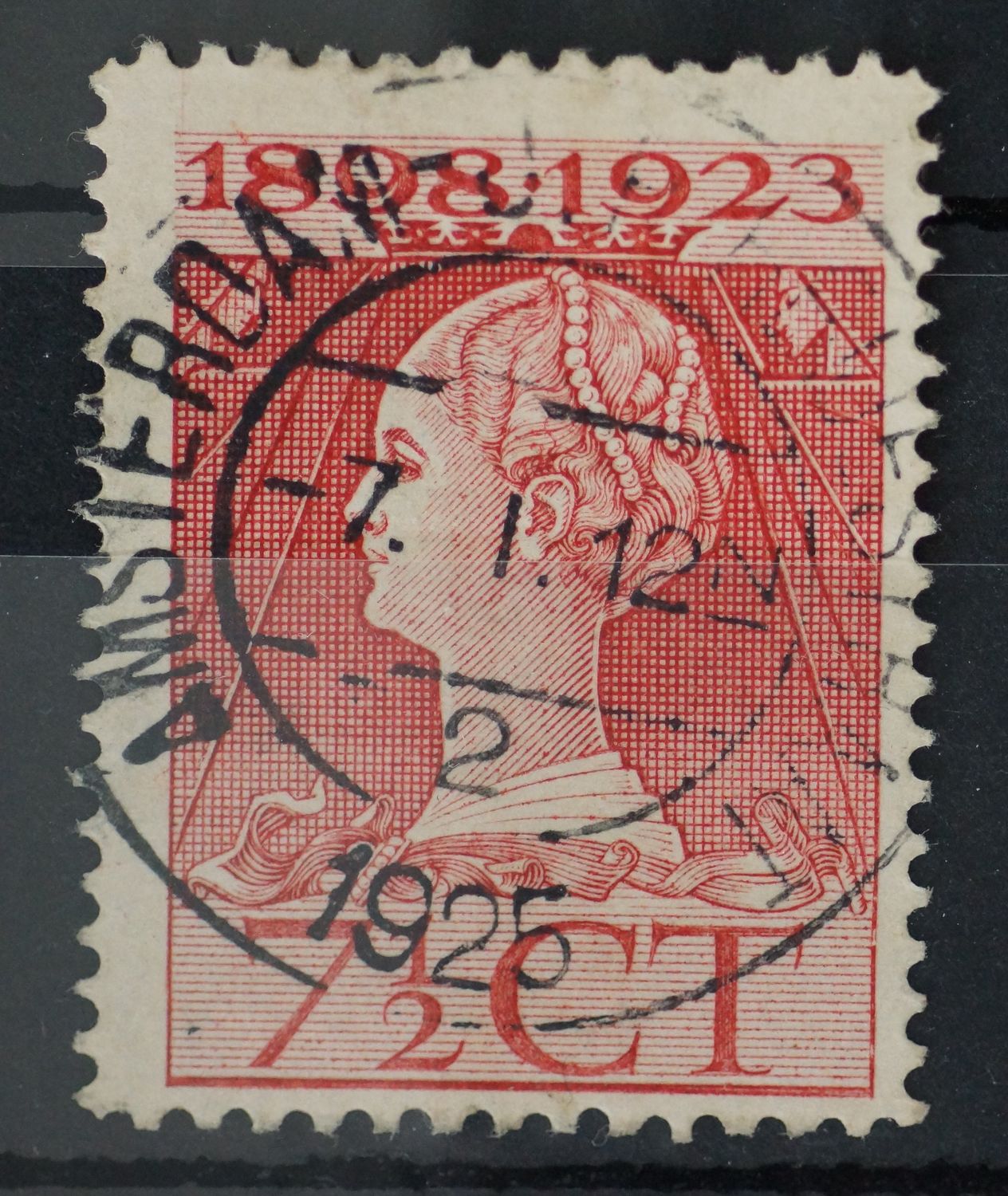 Amsterdam-J.P.Heijestraat 2 op NVPH 123