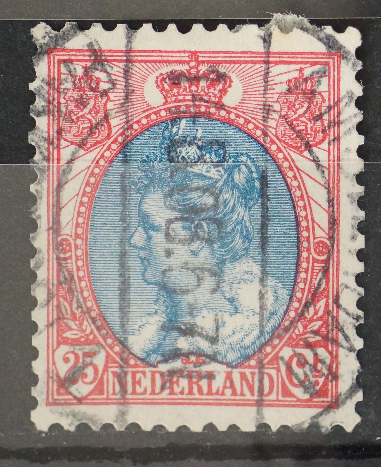 Amsterdam Pakketpost 1 op NVPH 71 - schaars
