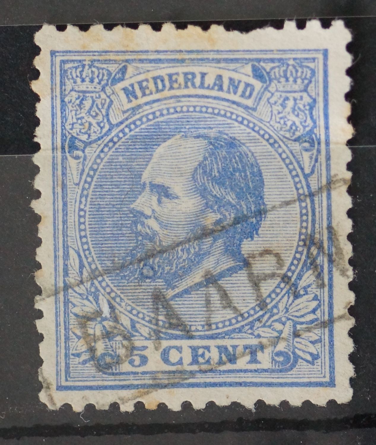 Haltestempel Baarn op NVPH 19