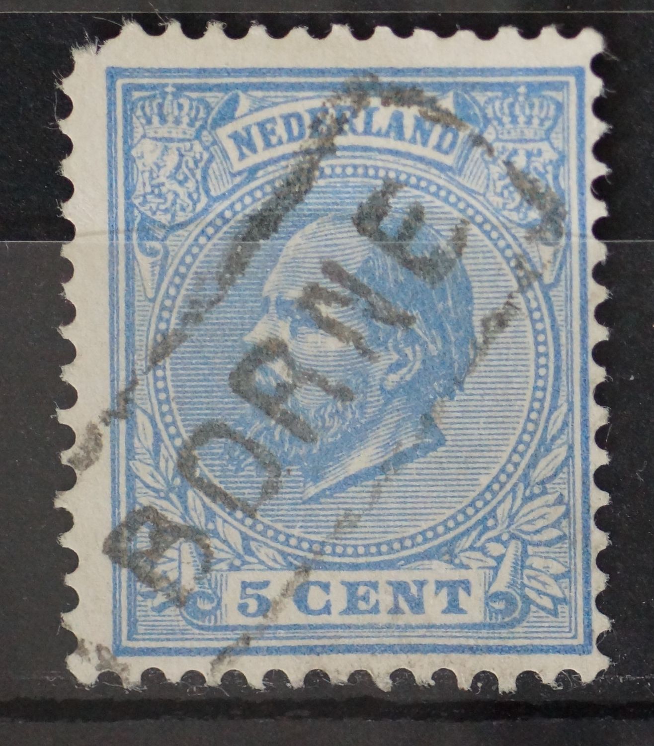 Haltestempel Borne op NVPH 19