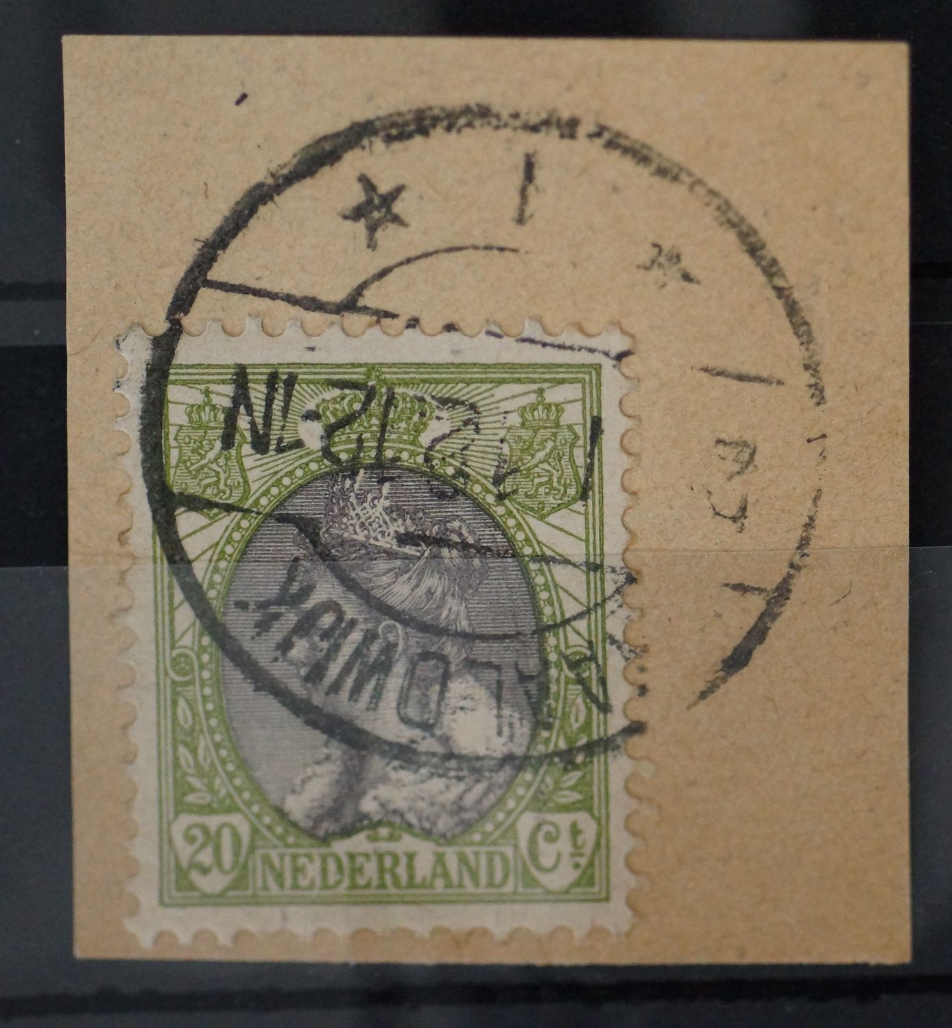 Naaldwijk 1 op NVPH 69 Naaldwijk 1 op NVPH 69