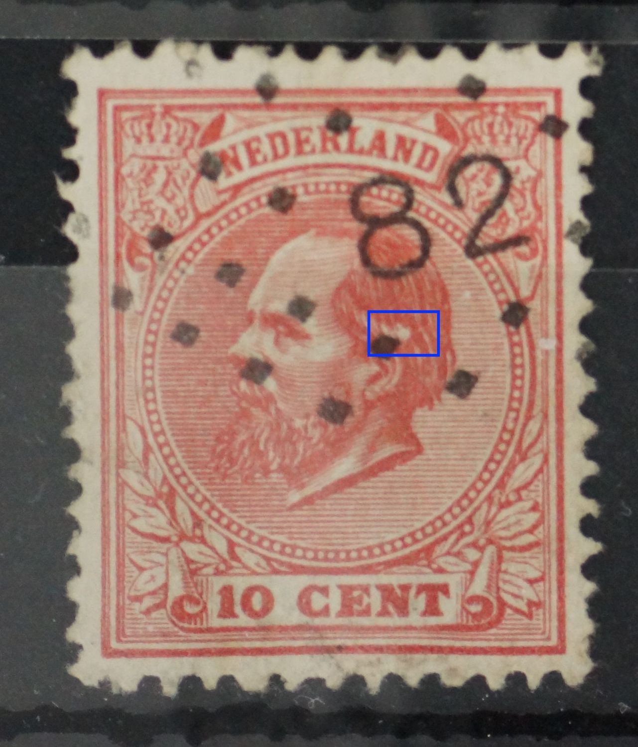 82 (Nijmegen) op NVPH 21 - plaatfout 82 (Nijmegen) op NVPH 21 - plaatfout