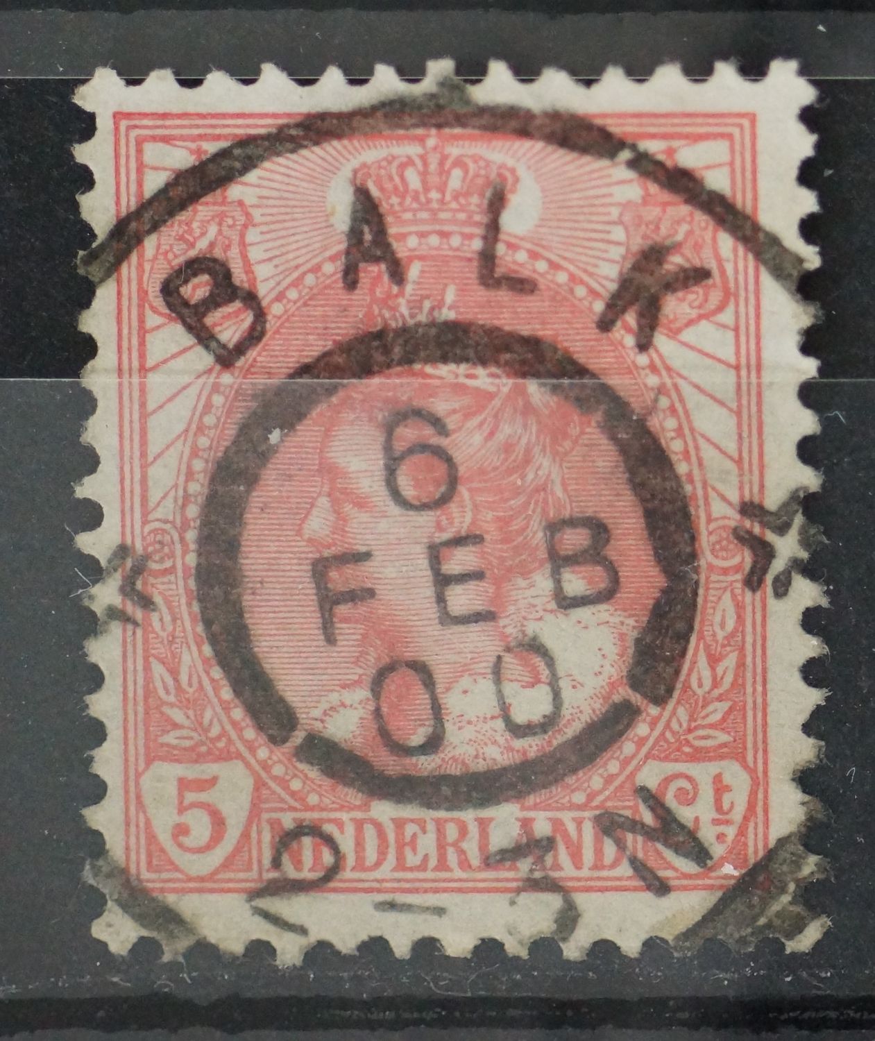 Balk op NVPH 60