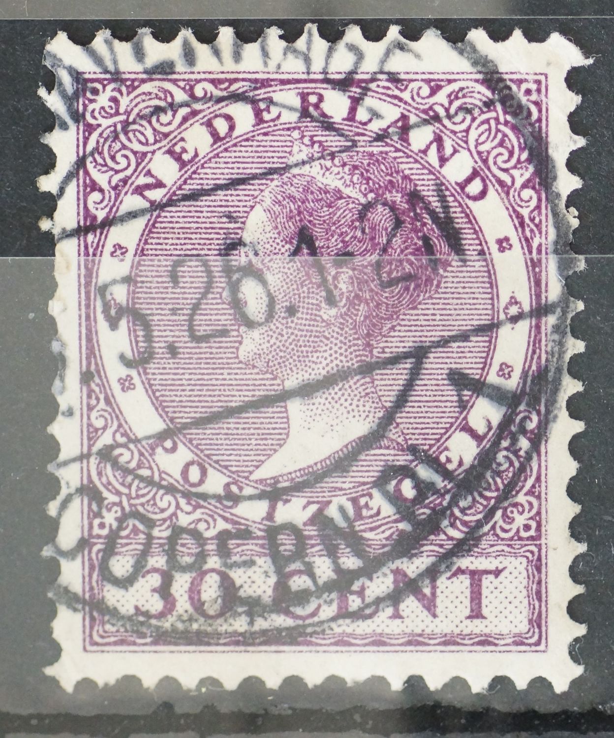 sGravenhage Cpern. Pl. 1 op NVPH 158 sGravenhage Cpern. Pl. 1 op NVPH 158