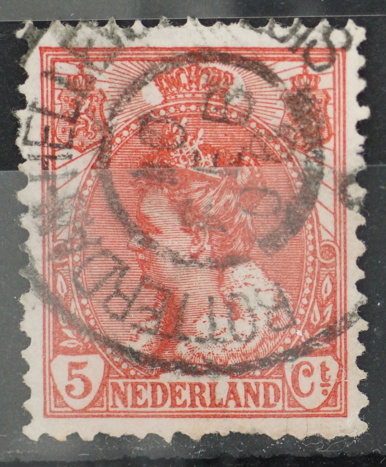Rotterdam-Hellevoetsluis C (?) op NVPH 60
