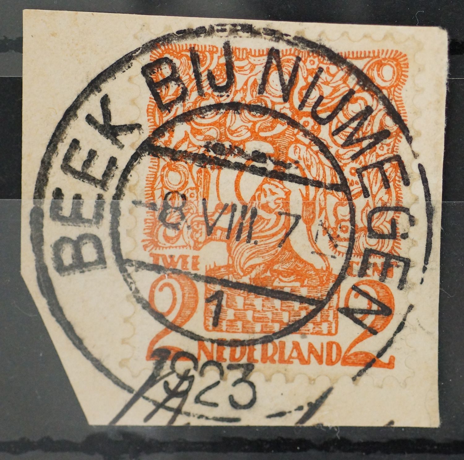 Beek bij Nijmegen 1 op NVPH 111