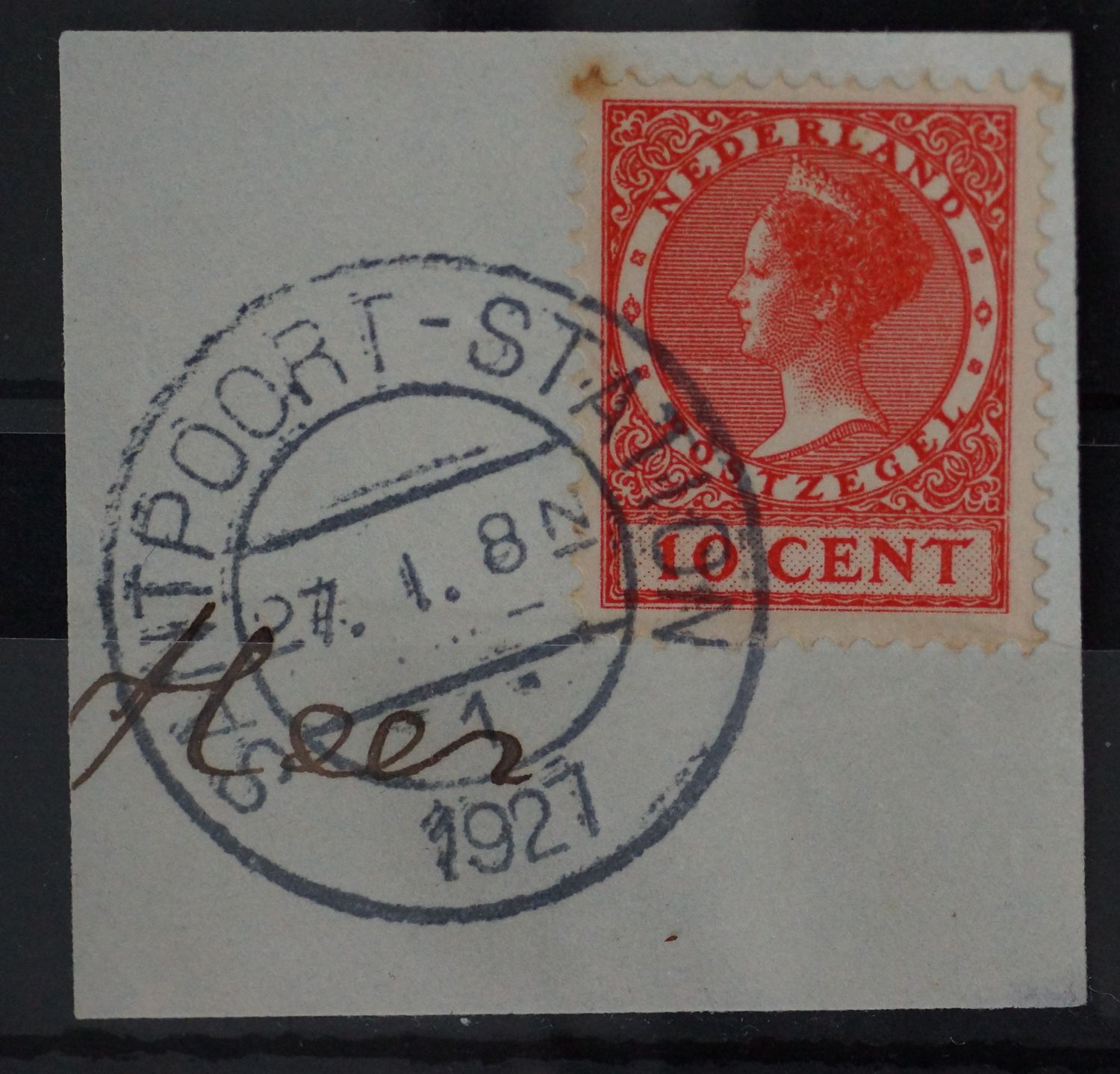 Santpoort-Station 1 op NVPH 182
