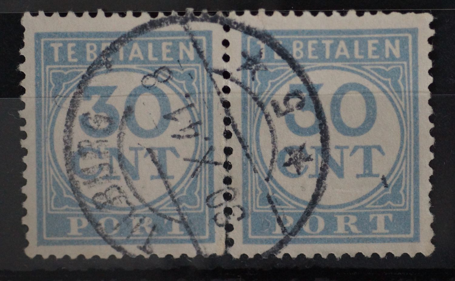 Tilburg 5 op NVPH P78 (paar) - vrij schaars
