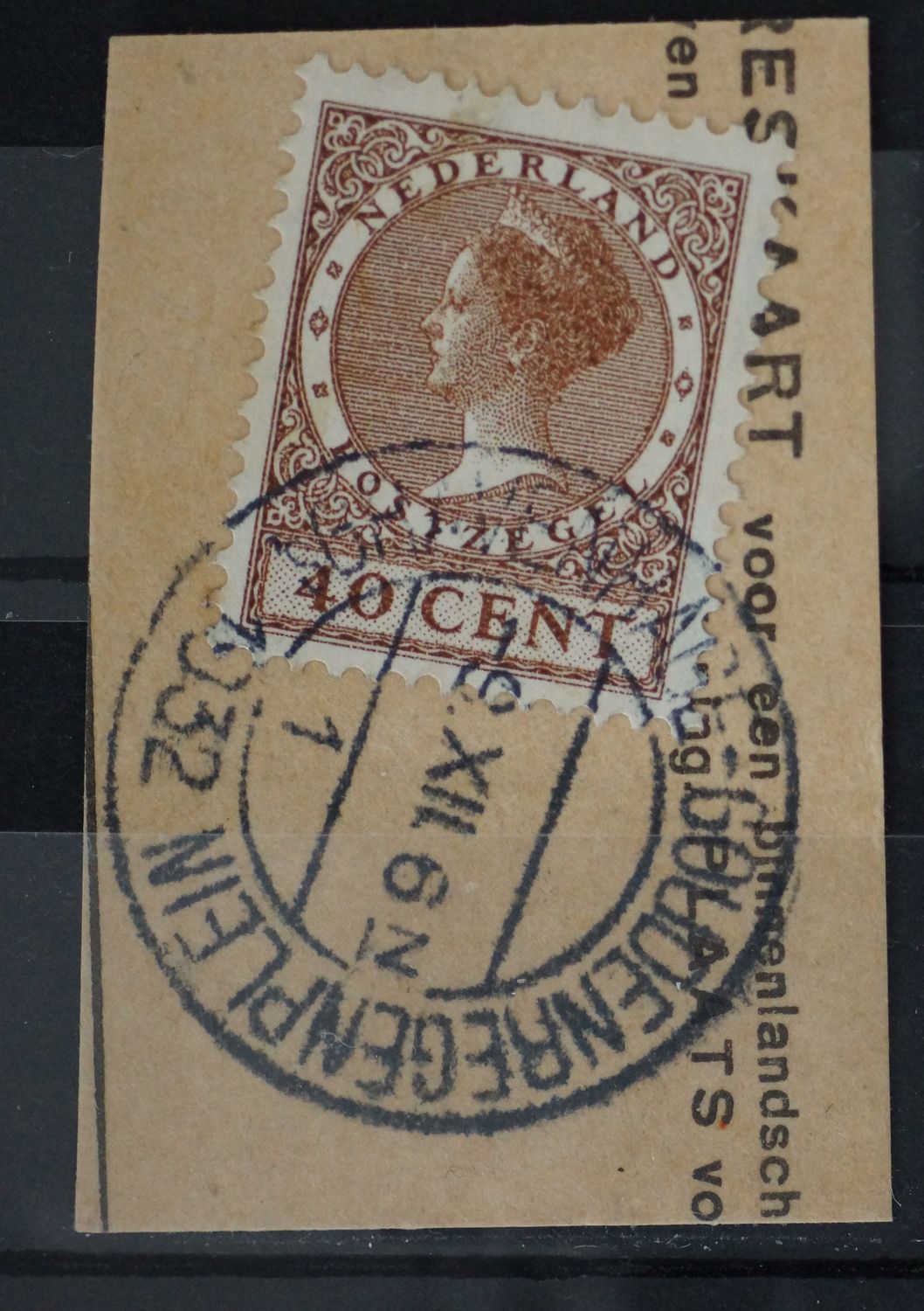 sGravenhage-Goudenregenplein 1 op NVPH 196